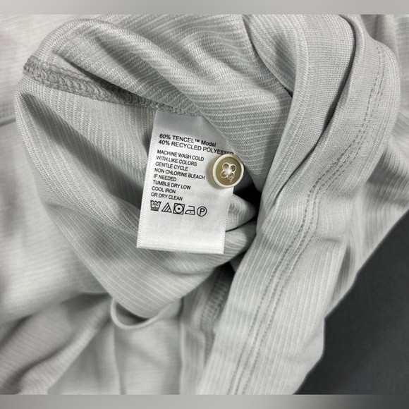 Tommy Bahama Golf Shirt Polo Paradise Cove Striped 3XLB Gray Polyester - Picture 5 of 6